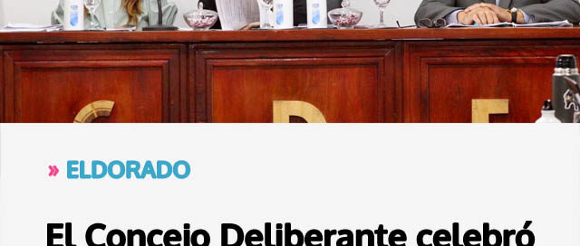 El Concejo Deliberante celebró su 37ª sesión ordinaria con una amplia agenda legislativa