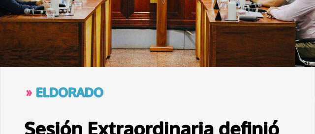 Sesión Extraordinaria definió presupuesto 2026 y medidas de impacto comunitario