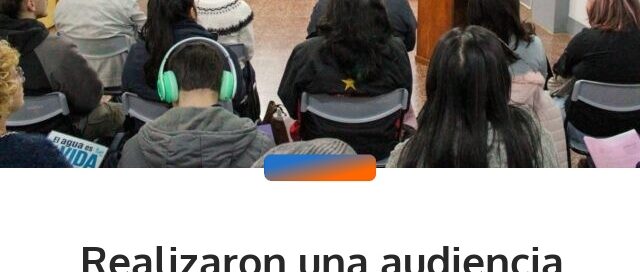 Realizaron una audiencia pública para debatir sobre el servicio de agua potable en Eldorado